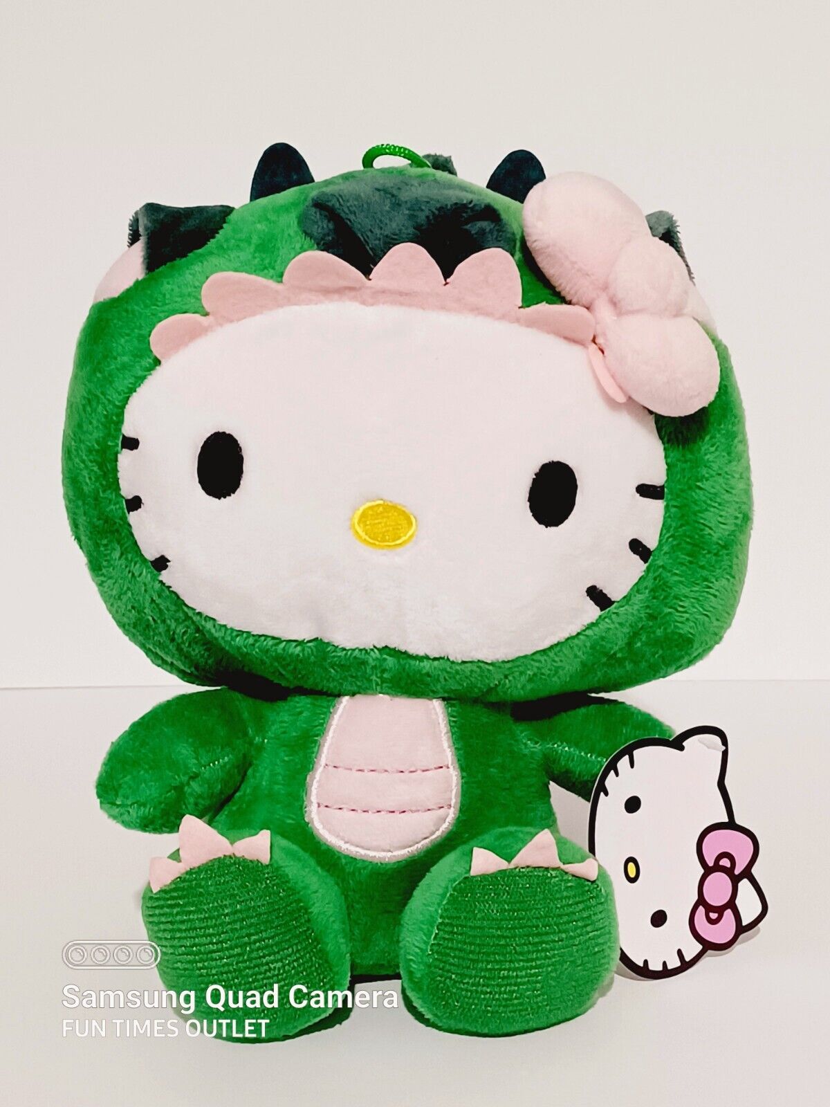 HELLO KITTY DINO PLUSH SMALL