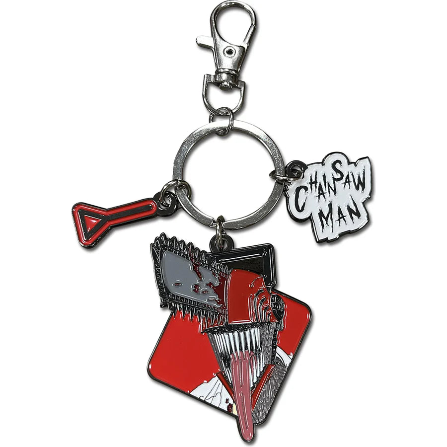 Chainsaw Man 3 Charms Keychain