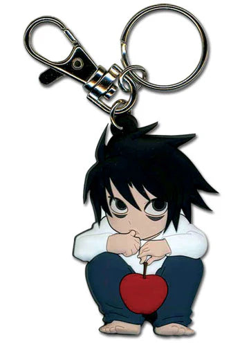 Deathnote L Metal Keychain