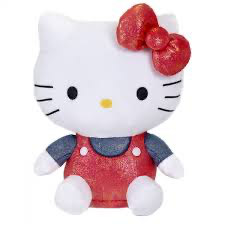 Hello Kitty Glitter Outfit Plushie