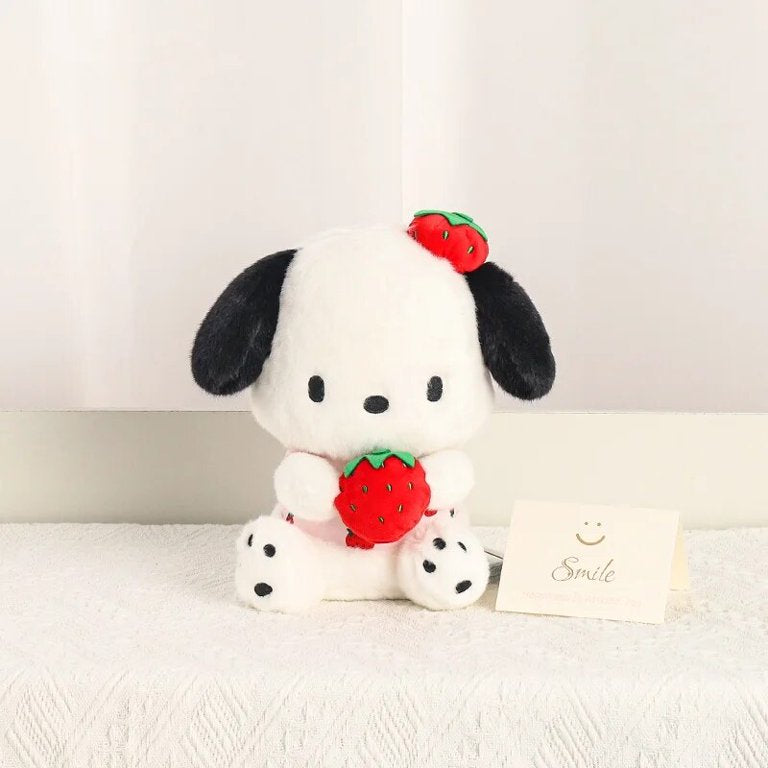Sanrio Pochacco Strawberry Plush