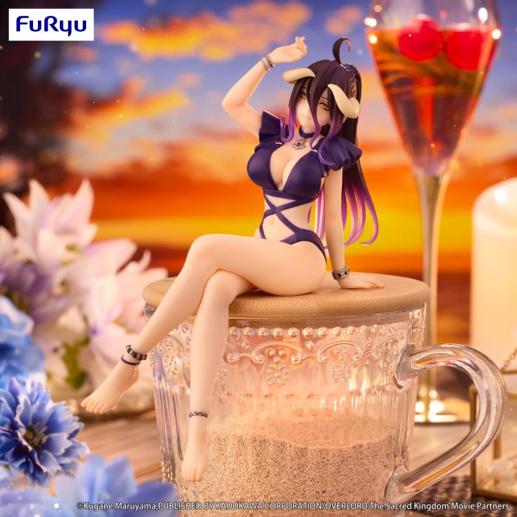 Furyu Overlord Dark Purple Swimsuit Albedo Noodle Stopper