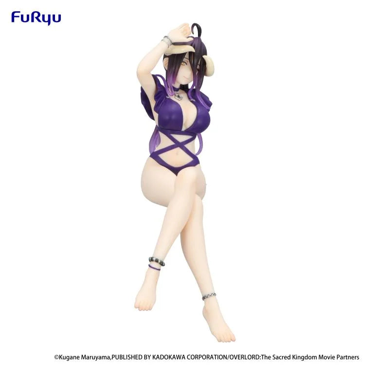 Furyu Overlord Dark Purple Swimsuit Albedo Noodle Stopper