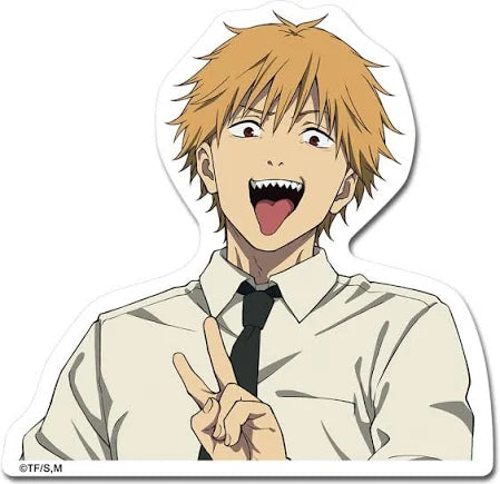 Chainsaw Man Denji Car Sticker