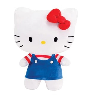 HELLO KITTY BLUE OVERALLS MEDIUM