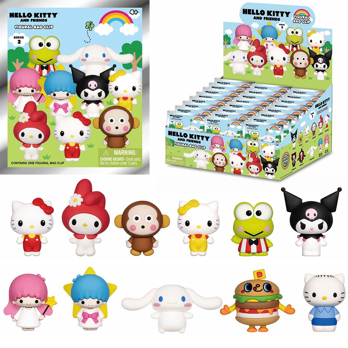 Hello Kitty and Friends Figural Bag Clips