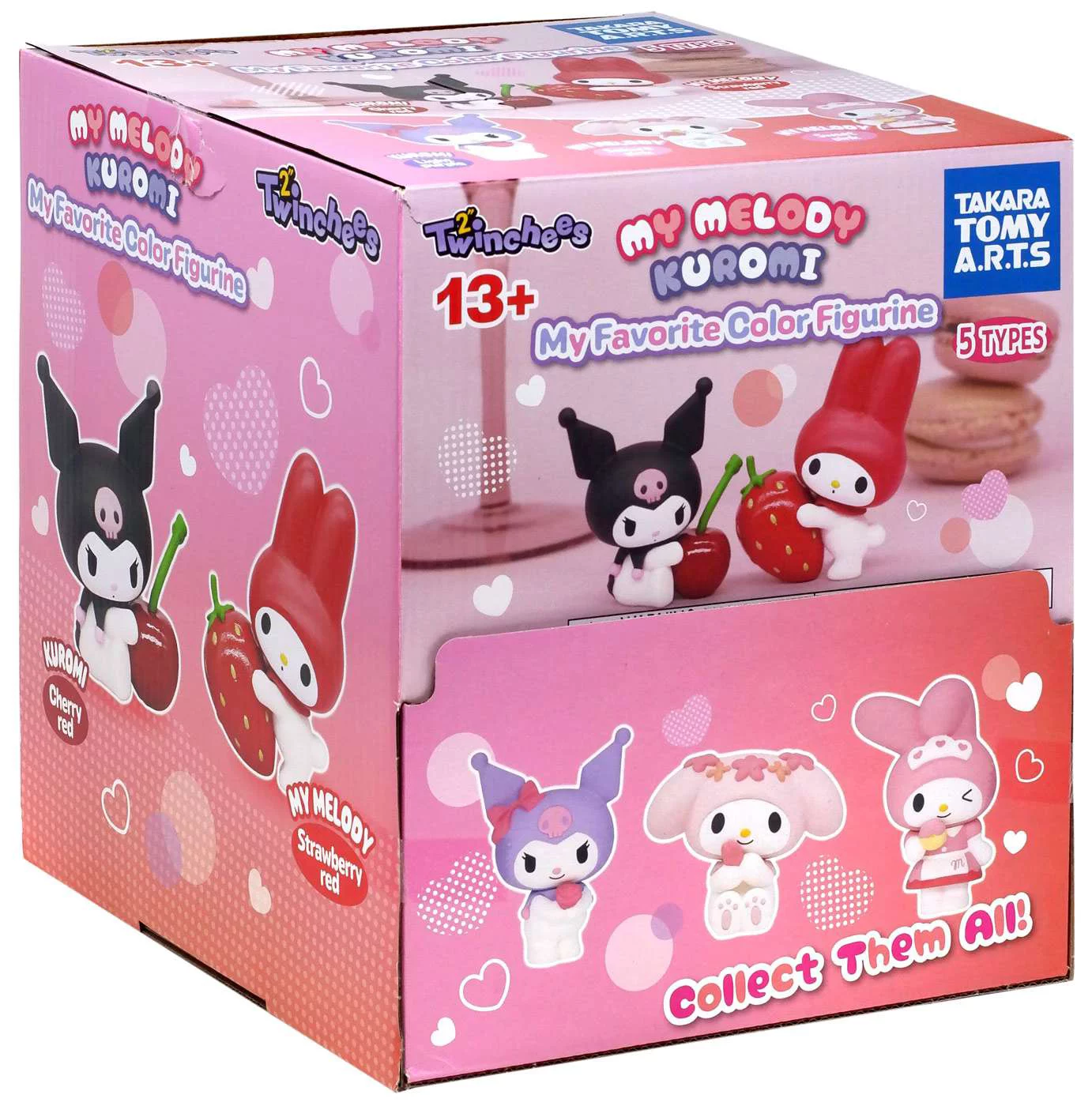 TWINCHEES MY MELODY & KUROMI, MY FAVORITE COLOR FIGURINE MYSTERY BAG