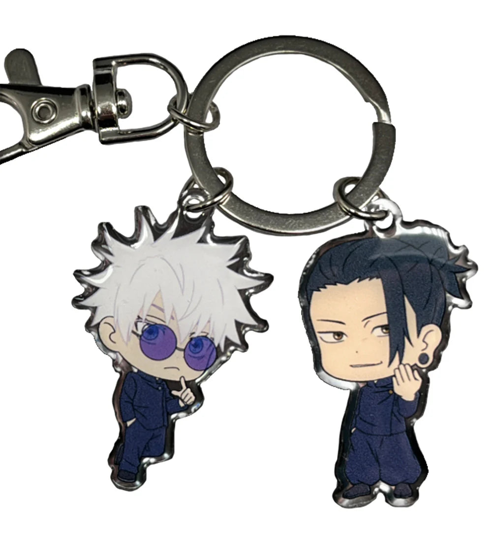 Jujutsu Kaisen Gojo and Geto Acrylic Keychain