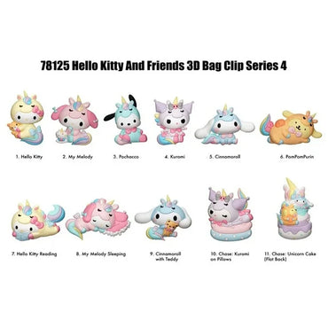 Hello Kitty and Friends Series 4 Figural Bag Clips