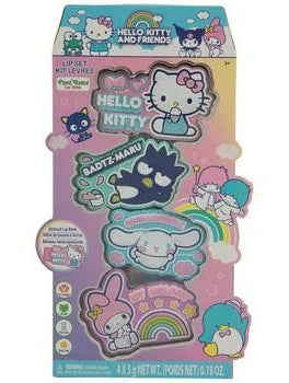 Hello Kitty and Friends Plant Based Lip Balm Set
