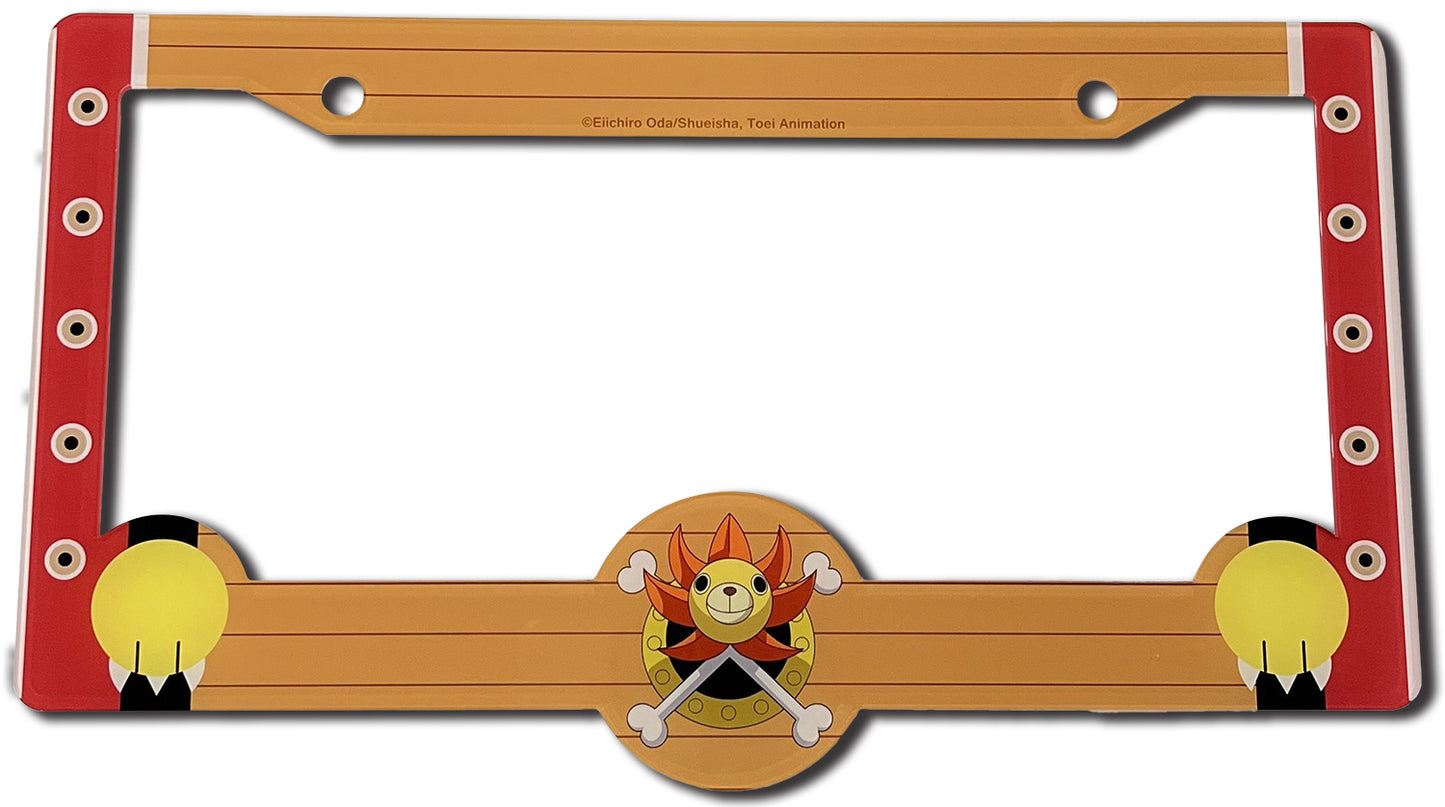 One Piece Thousand Sunny License Frame