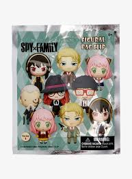 SPYXFAMILY MYSTERY FIGURAL BAG CLIP SERIES 1