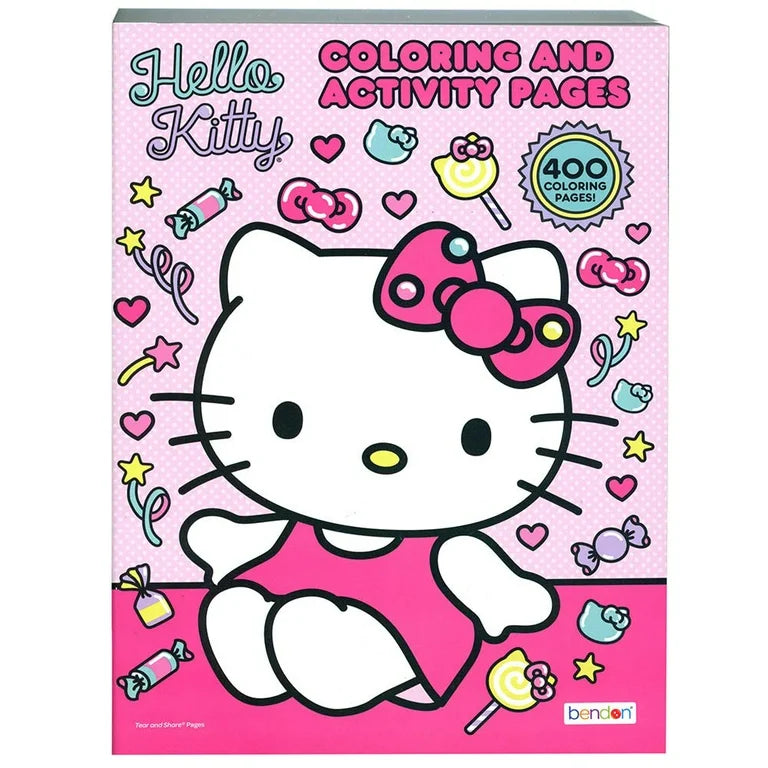 Hello Kitty 400 Page Coloring and Activities Book
