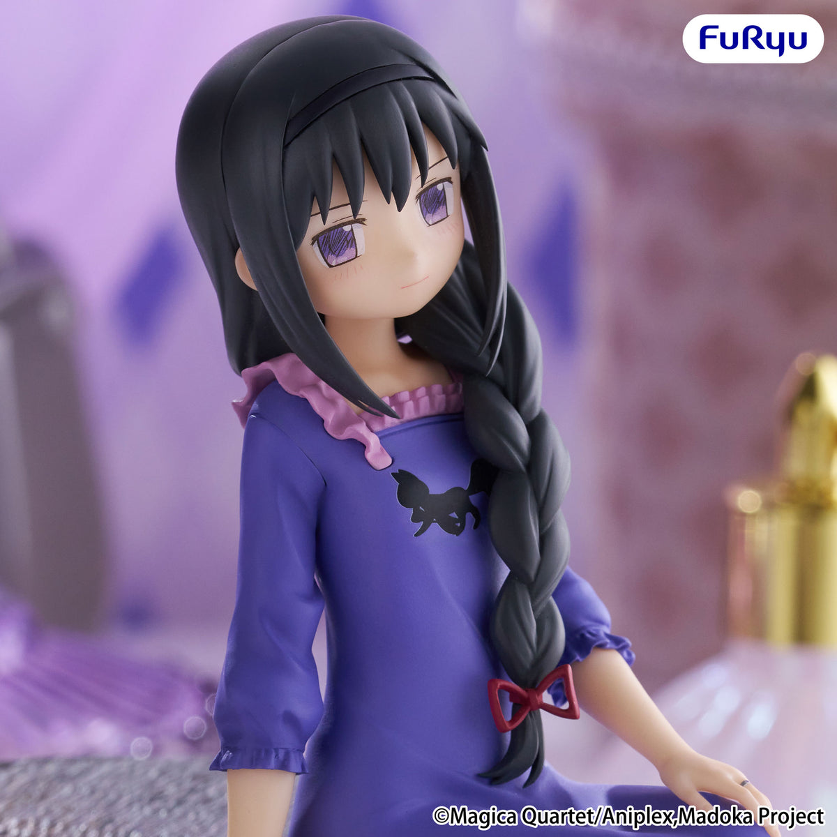 Furyu Puella Magi Madoka Magica Homura Akemi Noodle Stopper Figure