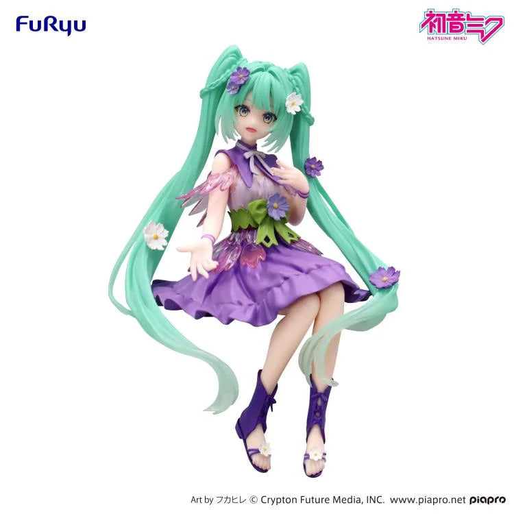 Furyu Flower Fairy Cosmos Purple Hatsune Miku