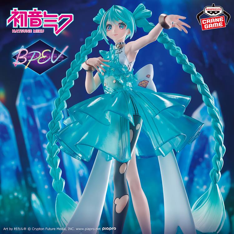 Bandai Evolve Clearluxe Emerald Gem Hatsune Miku