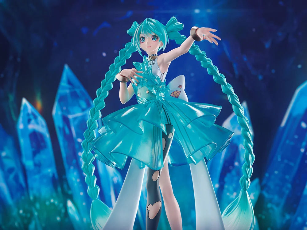Bandai Evolve Clearluxe Emerald Gem Hatsune Miku