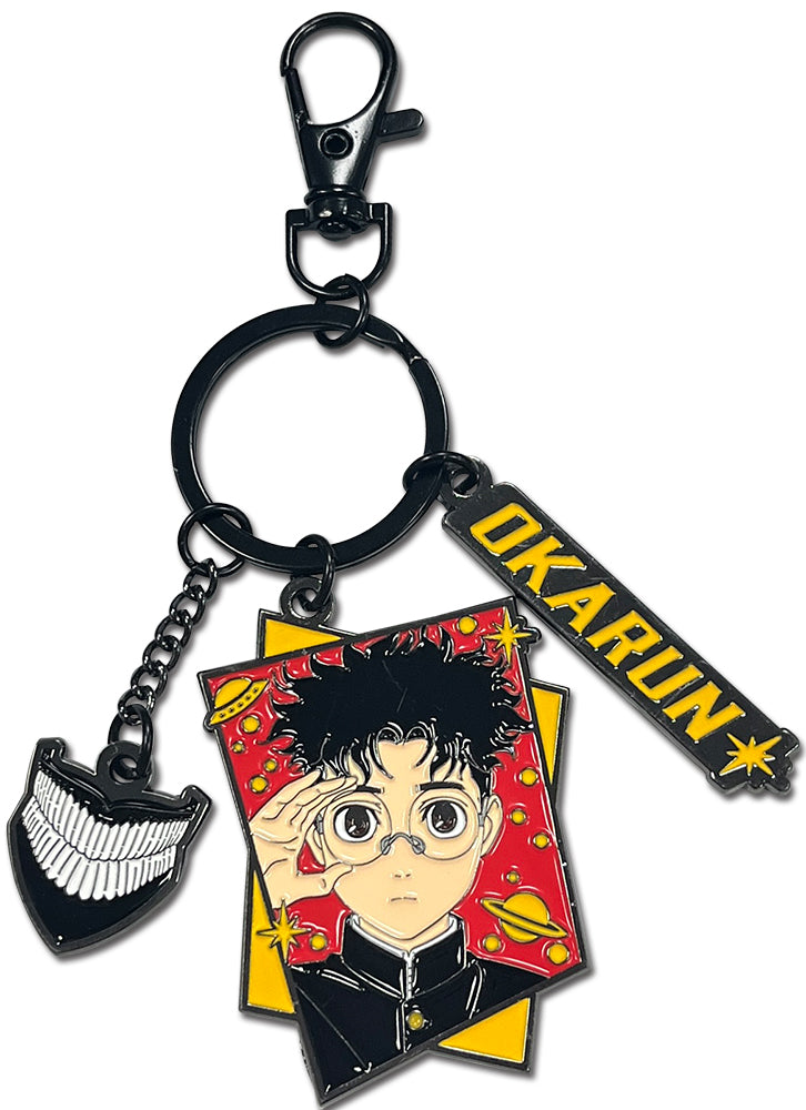 Dan Da Dan Okarun 3 Charm Glow in the Dark Metal Keychain