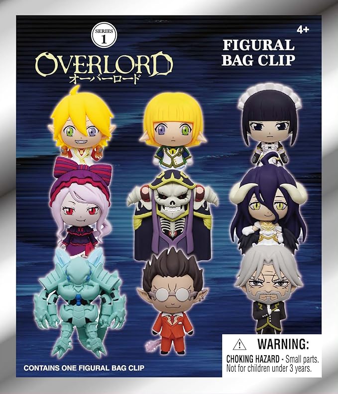 Overlord Mystery Figural Bag Clips(Series 1)