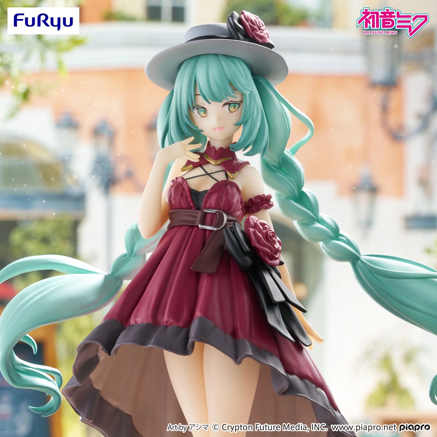Furyu Trio Try It Hatsune Miku(Outing Red Dress Ver)