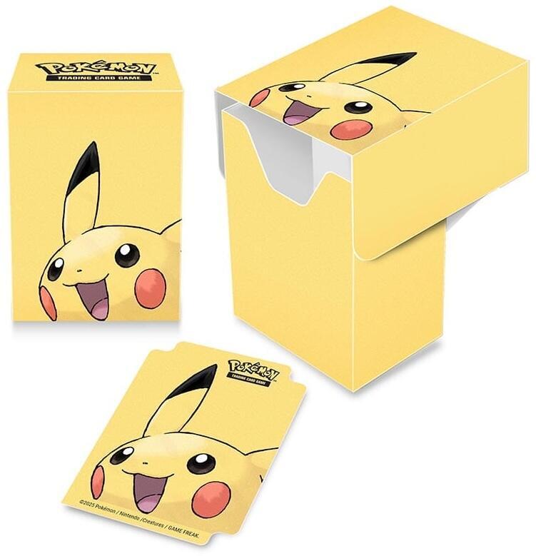 Ultra Pro Pokemon Pikachu Full View Deck Box