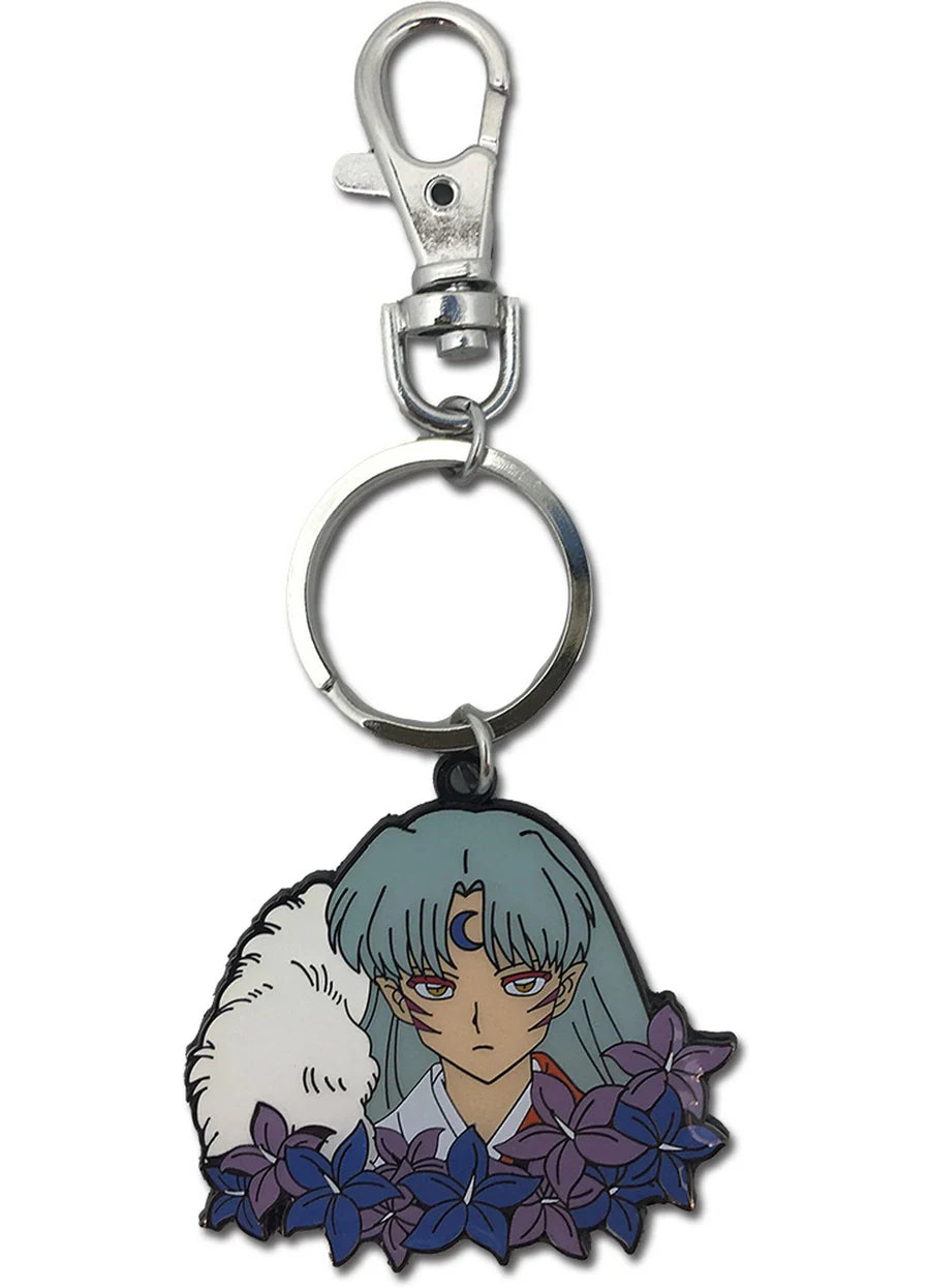 Inuyasha Sesshomaru Flower Metal Keychian